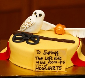 Harry Potter Theme Cake