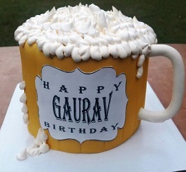 Beer Mug Cake