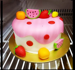 Designer Fruit Cake