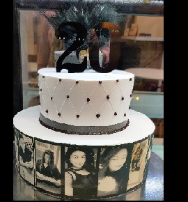 Designer Photo Cake